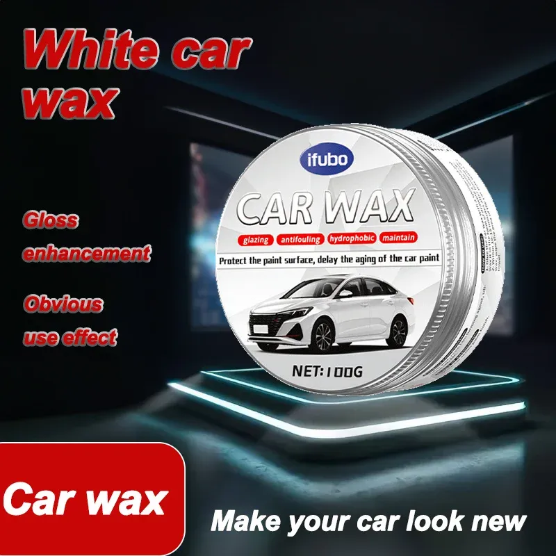 شمع سيارات أبيض فاخر لإصلاح الخدوش (Luxury White Car Wax) - الصورة 3