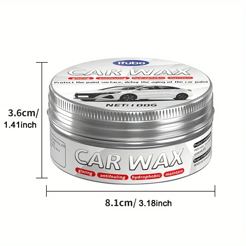 شمع سيارات أبيض فاخر لإصلاح الخدوش (Luxury White Car Wax) - الصورة 4