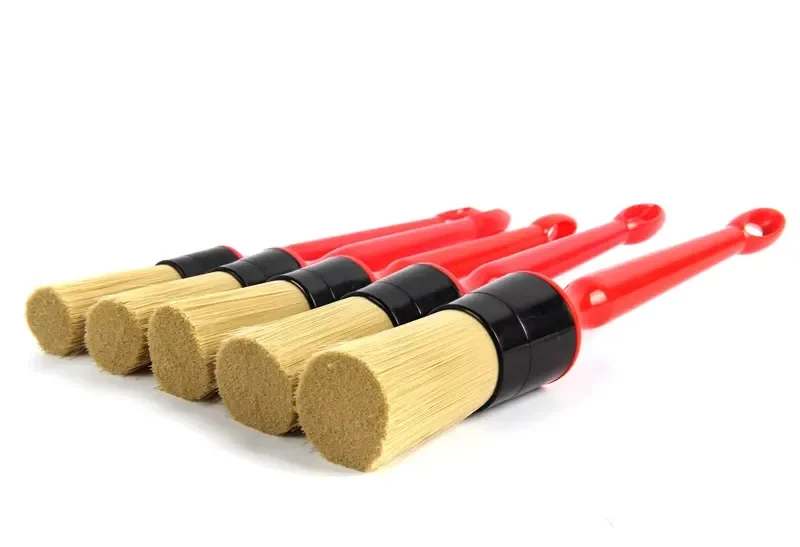 طقم فرش ديتيلنج لتنظيف السيارات (5-Piece Detailing Brushes) - الصورة 3
