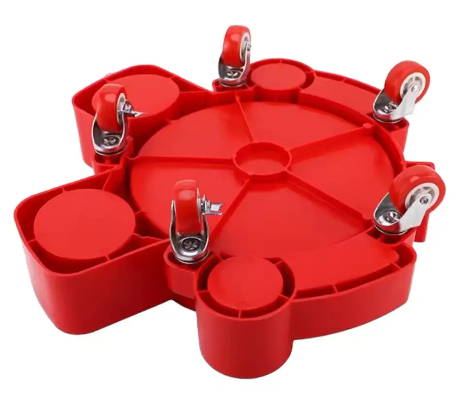 قاعدة متحركة بلاستيكية لدلو غسيل السيارات (Bucket Dolly) - الصورة 2